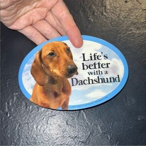 Weiner Dog Dachshund Lover Puppy Doggy Refrigerator Magnet Car Sign Home Decor